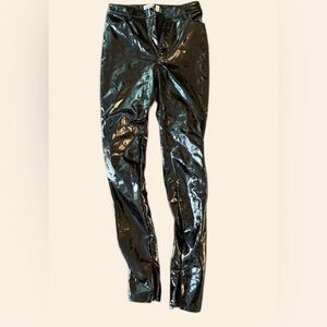 HOUSE OF CB VINYL BLACK PANTS